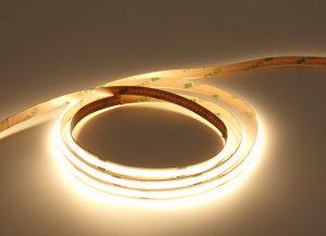 Profesjonalna taśma LED typu COB, 8W 320 chips/m, CRI >90, 12V, biala neutralna, 4000K, IP20, 50m