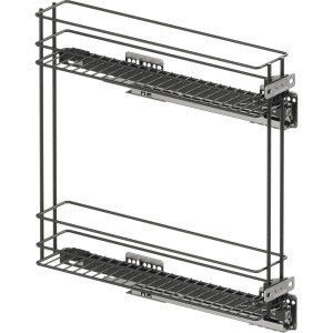 VS SUB Rack Wysuw podblatowy Classic - zestaw szer. korp. 150 mm, antracyt