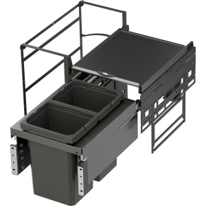 VS ENVI Water Plus System segregacji odpadów szer. korp. 600, 2x10L