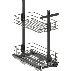 Cargo wysuw podblatowy Classic, szer.korp. 300, antracyt