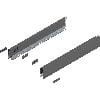 BLUM MERIVOBOX Zestaw N,BLUMOTION B, 40kg,450mm,antracyt mat