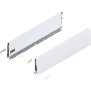 BLUM MERIVOBOX Zestaw K,BLUMOTION B, 40kg,500mm,jedwabiście biały mat
